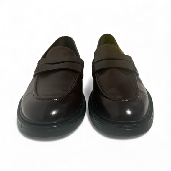 H&M Men's Dark Brown Slip-On Loafers - Picture 3 of 6